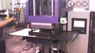 CRI/ES-500 C-frame Rubber Injection Molding Machine